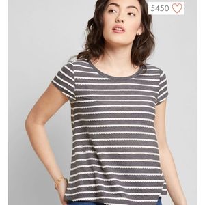 Modcloth Playfully Functioning Knit Top
